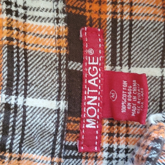 Montage plaid shacket - Picture 6 of 8
